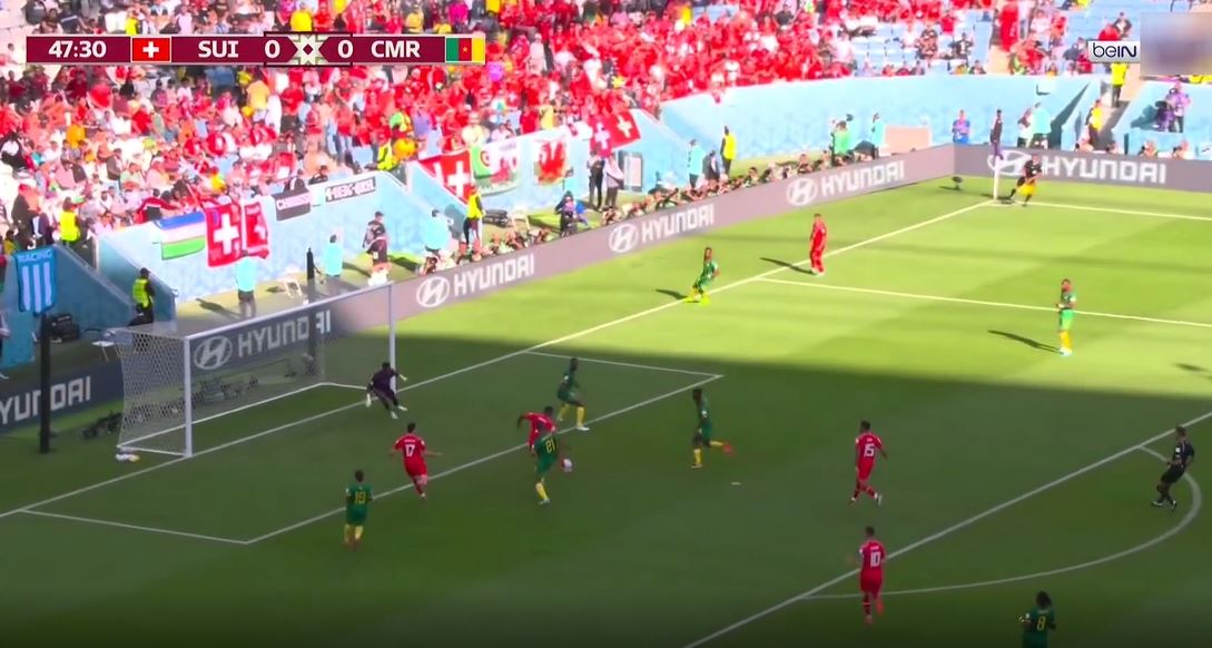 Shaqiri me asistim perfekt, Zvicra kalon në avantazh ndaj Kamerunit