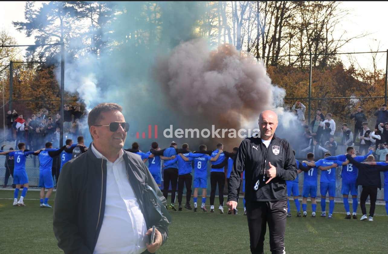 Largimet e futbollistëve, përforcimet në janar dhe e ardhmja e trajnerit Panadiq, flet presidenti i Ferizajt